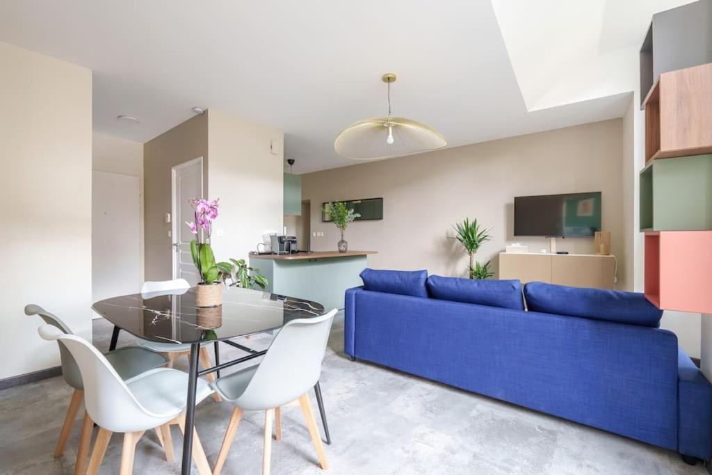 Appartement Lumineux Avec Cour Chaumont  Zewnętrze zdjęcie